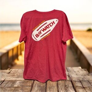 Baywatch Red Men's T-Shirt NWOT